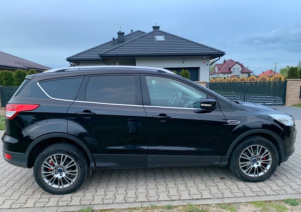 Ford Kuga cena 52500 przebieg: 166200, rok produkcji 2013 z Ostrołęka małe 254